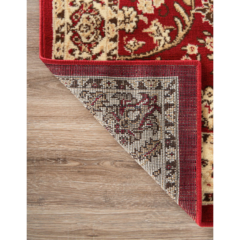 Bhatari Indoor Rug, Runner 2' x 7'1", Burgundy
