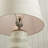 Lampe de table blanche 26 po Linetta Quigley