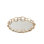 Linked Mirrored Tray-Brass-Lg