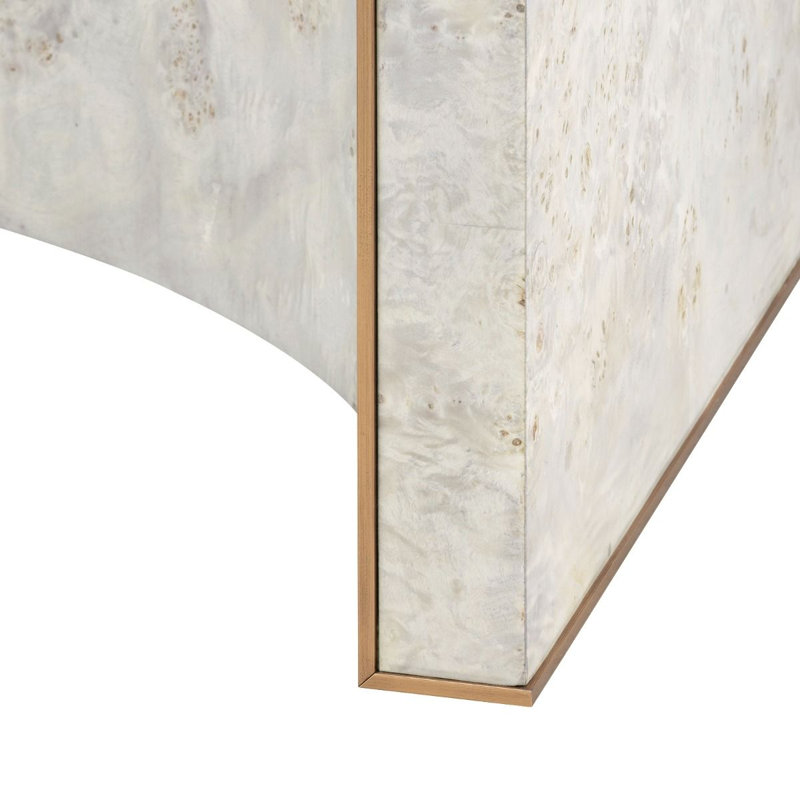 Sloane Writing Desk, Light Gray Burl