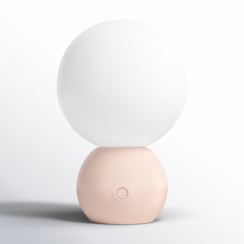 Suki LED Table Lamp, Blush
