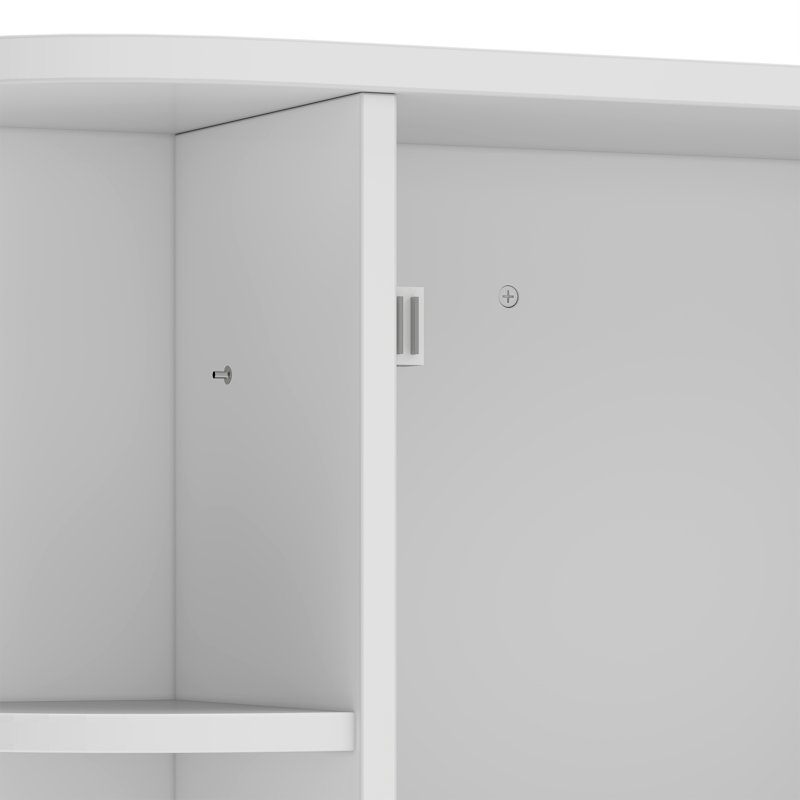 Armoire à pharmacie à miroir murale l 26 po x H 24 po Arignote, Blanc