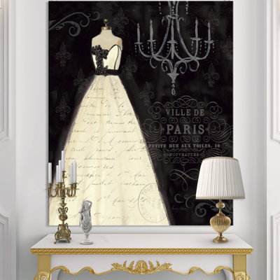 " French Couture I " Painting Print