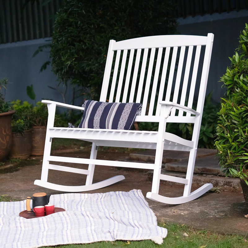 Chaise berçante pour l'extérieur