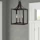 Carla 3 Light Metal Dimmable Lantern Chandelier
