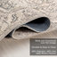Tapis en mélange de jute de polyester Jeccica-55902380
