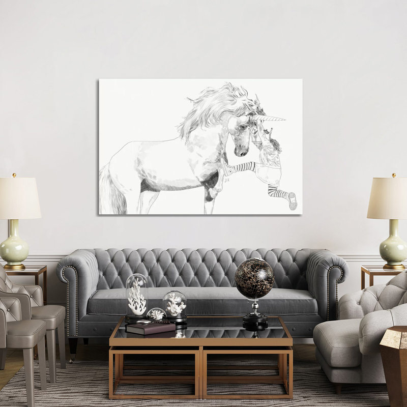 A Bigger World II by Jenny Rome - Print on Canvas, 101.6 cm H x 66.04 cm W x 3.175 cm D, Wrapped Canvas