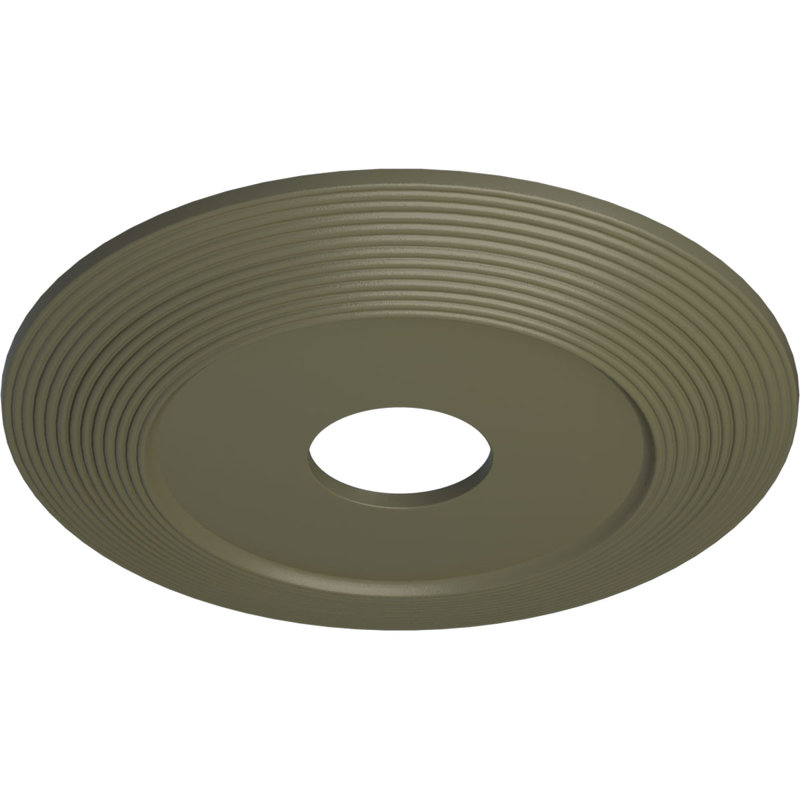 Médaillon de plafond H 16,125 po x l 16,125 po x P 1 po Adonis, Pierre Spartan