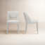 Joyce Dining Chair Light Brown-Set of Two-1784839108