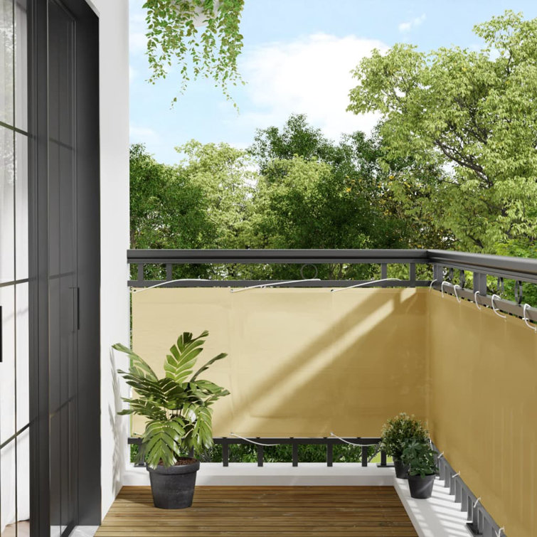 Idabel Balcony Screen Rectangular Shade Sail