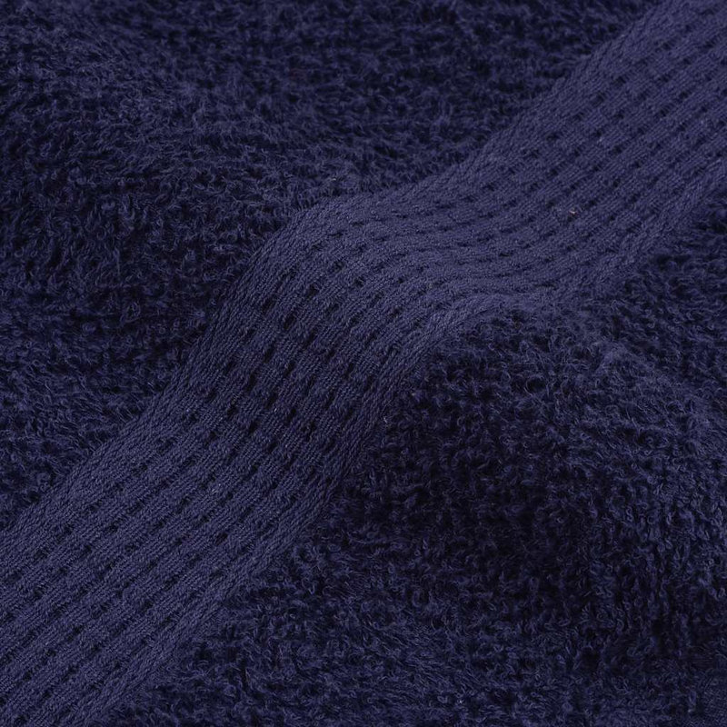 Towel Set 360 Gsm 100% Cotton, 6 Piece Towel Set, Navy Blue