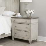 Cathleen 3 Drawer Bedside Chest