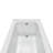 Streamline 60 in. x 30 in. Acrylic Left-Hand Drain Alcove Bathtub in Glossy White With External Drain-101700363