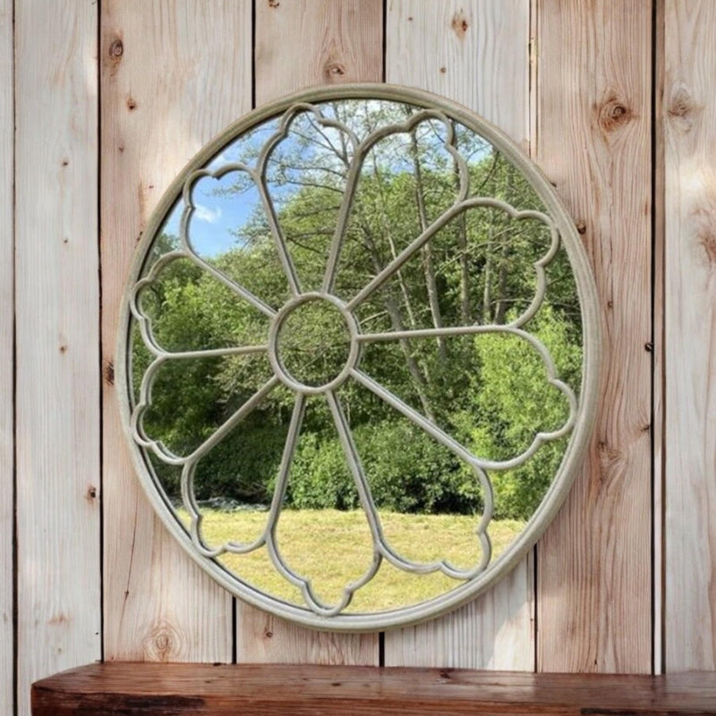 Arijana Metal Circle Mirror