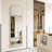 Golden Arched Full Length Mirror