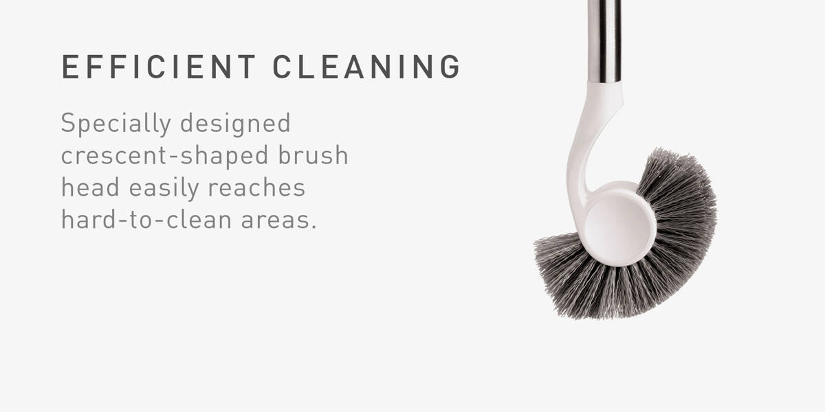 Simplehuman Plunger and Toilet Brush Bundle, White