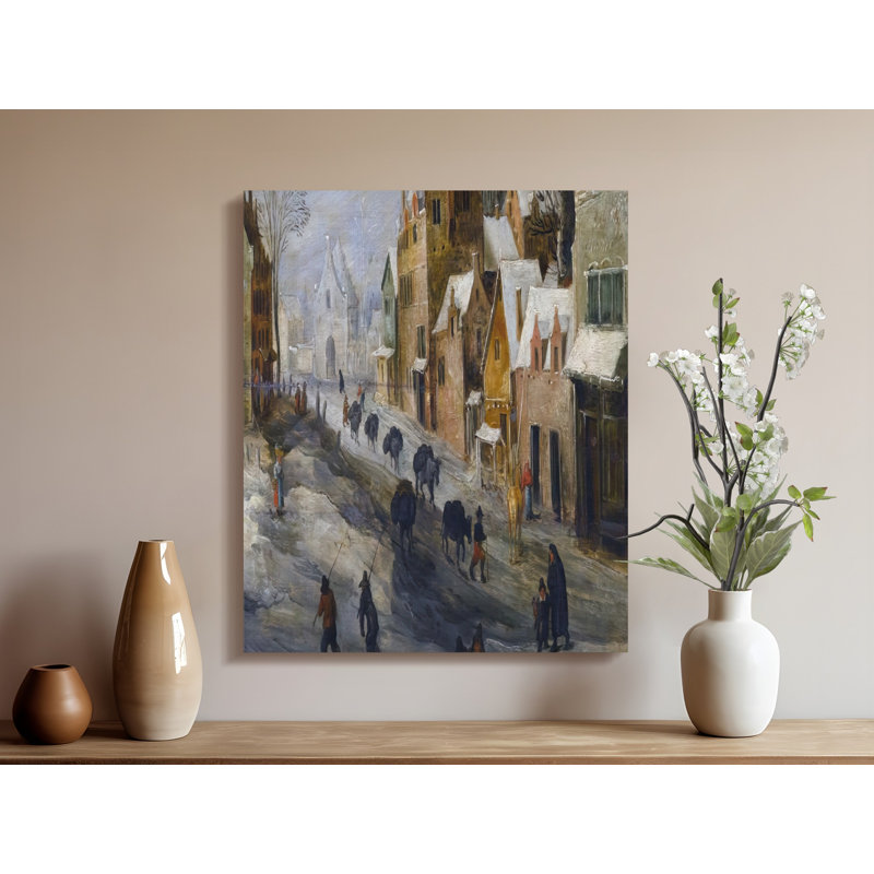 Gautreaux 1 Piece Wrapped Canvas Wall Art Set, 20x30