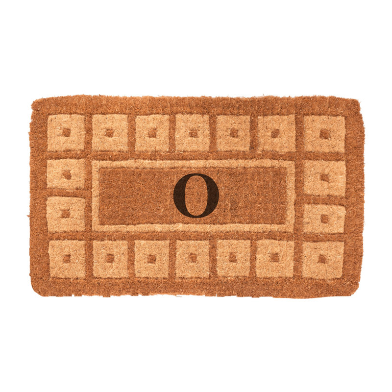 Lynette Geometric Outdoor Doormat, Rectangle 2'6" x 4', O
