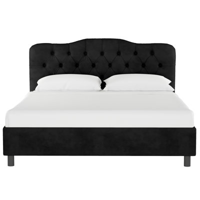 Lit plateforme tapissier Pires