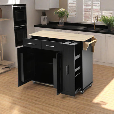 Calvinlee Kitchen Island by Lark Manor