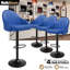 Tabouret de bar rotatif à hauteur ajustable Audre (ensemble de 4)-954765856