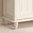White Solid Wood Shoe Storage Bench