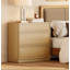 Ensemble de 3 pièces comprenant une commode et deux tables de chevet. Commode de 240 cm (94,5 pouces) avec 9 tiroirs et deux tables de chevet avec 3 tiroirs. Ensemble de meubles pour chambre à coucher.-421065269