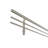 Satin Metal Classic 24" Shoe Shelf Rail-1077273128-1077273129