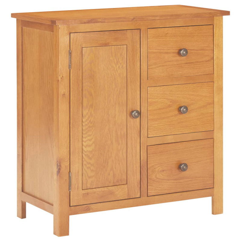 Boulton Cupboard 70x35x75 cm Solid Oak Wood