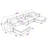 Oversized Corduroy Modular Sectional Sofa With Storage Ottomans-963631853