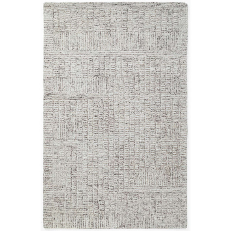 Tapis en laine touffeté à la main, Rectangle 7 pi 6 po x 9 pi 6 po