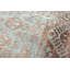 Hand-Knotted High-Quality Silver and Orange Area Rug