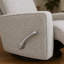 Fauteuil inclinable pivotant rembourré Gellar avec une conception moderne et une capacité de poids robuste pour un confort et une durabilité ultimes-2021659904