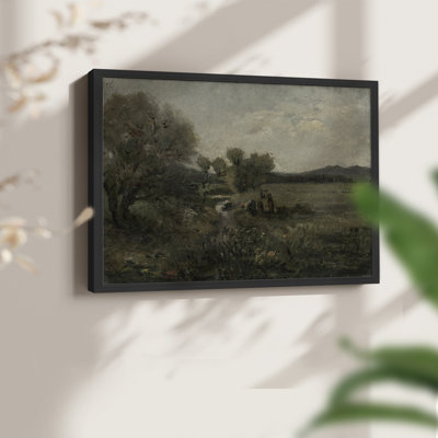 Paysages rétro-Cccxc-reproduction encadrée
