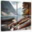 Alvord Moraine Lake Mountain View