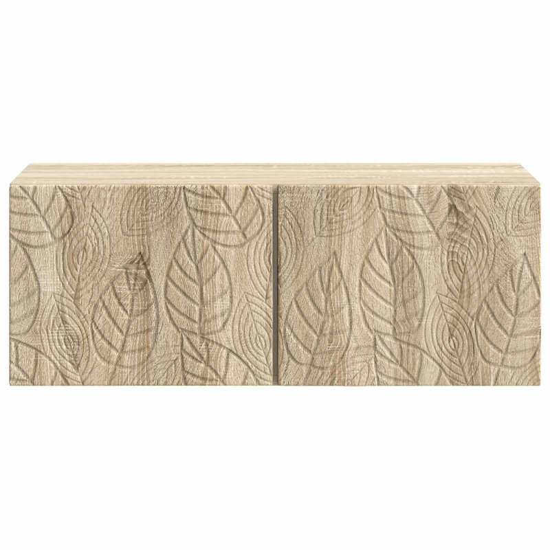 TV Stand, 11.81‘’ H x 23.43‘’ L x 12.2‘’ W, Sonoma Oak