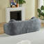 Canapés convertibles à compression, fauteuil inclinable 86 po Chenille