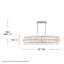 Rene 8 - Light Chandelier