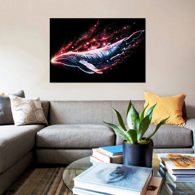 « voyager », impression sur toile, H 40 po x l 60 po x P 1,5 po, Toile tendue, Pas de tapis