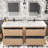 Beyerville 70.9'' Double Bathroom Vanity with Acrylic Top-720467891