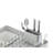 Plastic and Stainless Steel Dish Rack-834019126