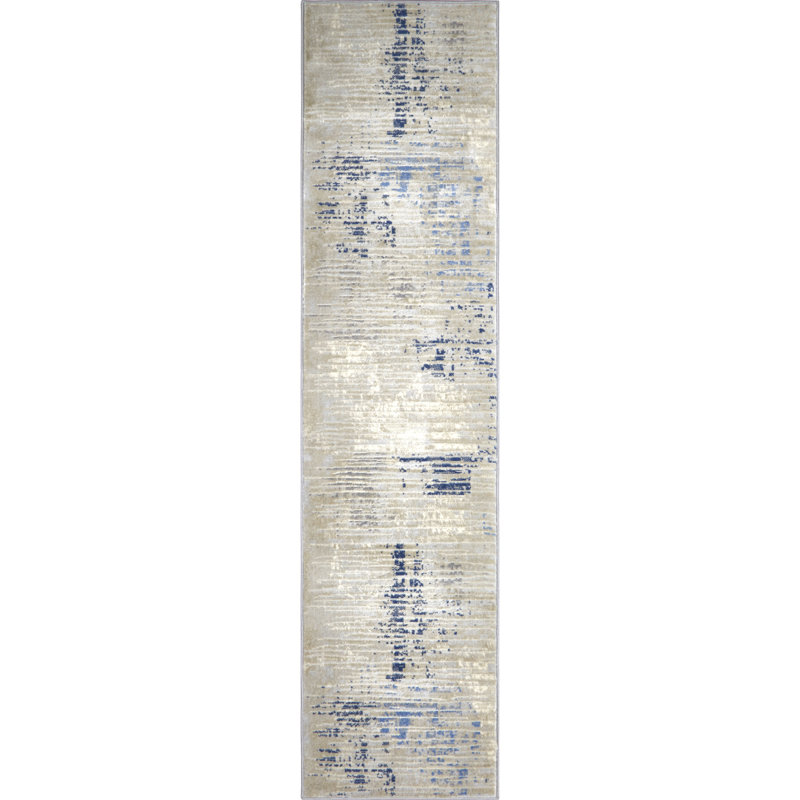 Tavernia Abstract Indoor Rug, Runner 1'8" x 7'2"