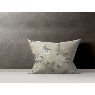 Cosette Rectangular Cotton Pillow Cover & Insert