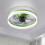 Ventilateur de plafond fermé à profil bas avec lumière 19,7 pouces Fydry-388880136-398456505