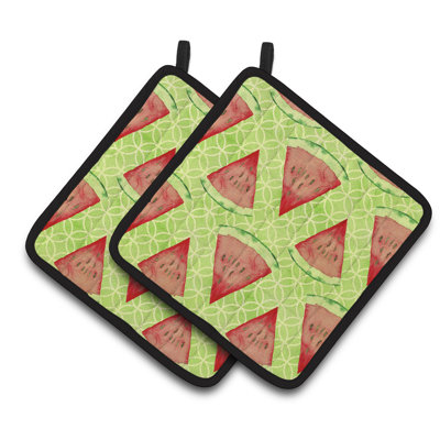 Caroline's Treasures Polyester Potholder Set