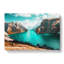 Lake Between The Mountains - Wrapped Canvas-55365651