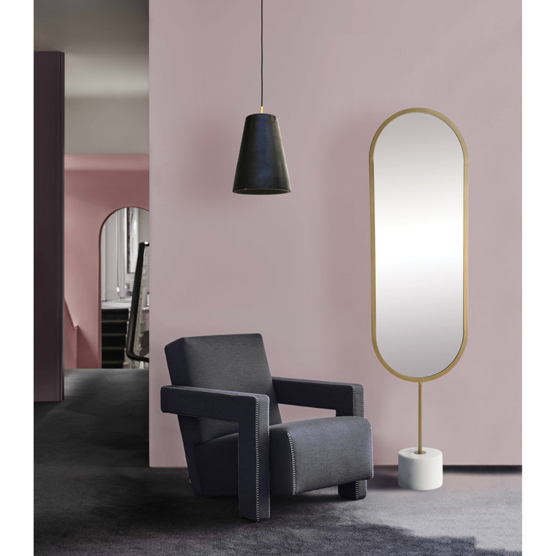 Petersburg Metal Flat Floor Mirror