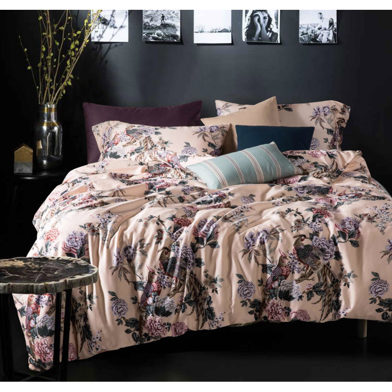 Ensemble de housse de couette, Housse de couette grand et 2 taies décoratives