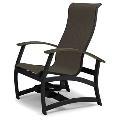 Askar Swivel Powder Coated Aluminum Outdoor Lounge Chair