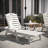 Merlene 3Pc Commercial Indoor And Outdoor Adirondack Set With 2 Loungers, Side Table-99111420